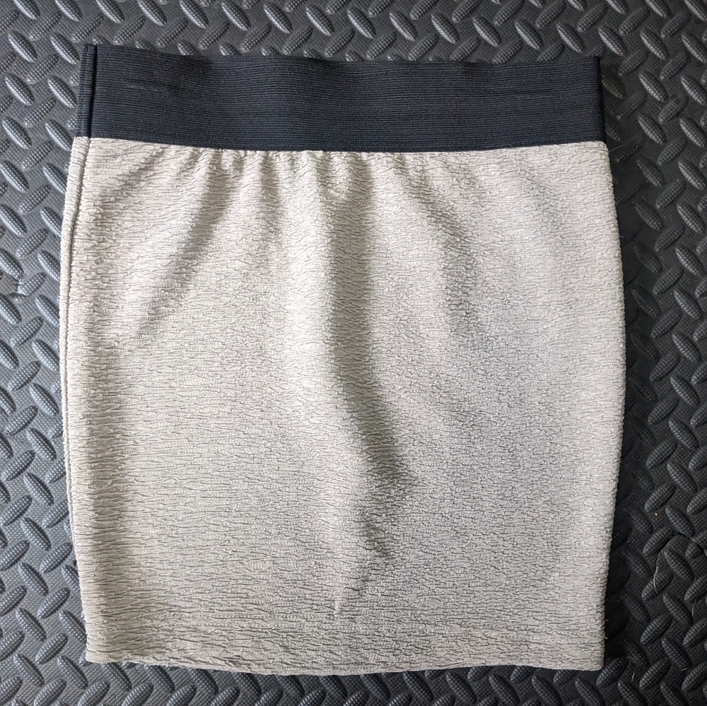 Gold Mini Skirt